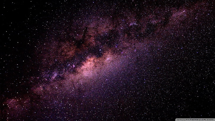 Via Láctea, espaço, HD papel de parede