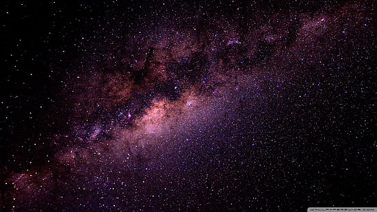 Via Láctea, espaço, HD papel de parede HD wallpaper