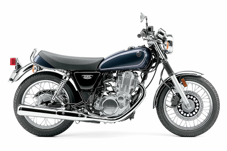 2015, sepeda, sepeda motor, sepeda motor, sr400, yamaha, Wallpaper HD