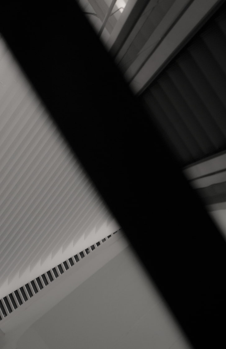 minimalismo, branco, preto, monocromático, modelos de arquitetura, HD papel de parede, papel de parede de celular