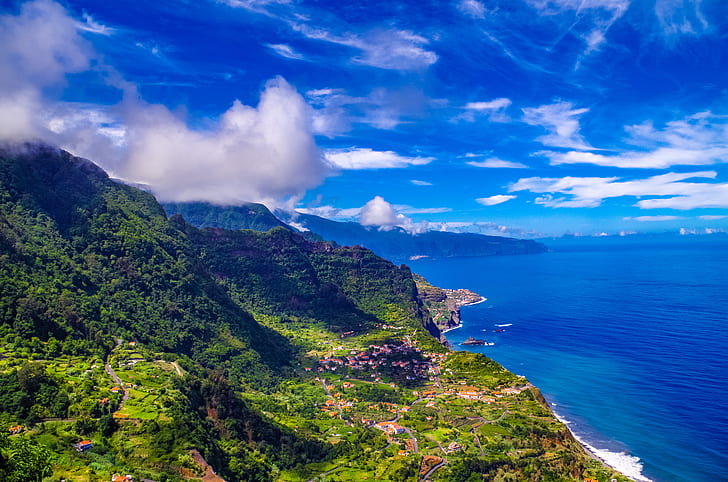 Madeira, Portugal, Island, Wallpaper HD
