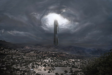 wieża, Half-Life 2, Cytadela, gry wideo, niebo, Tapety HD HD wallpaper