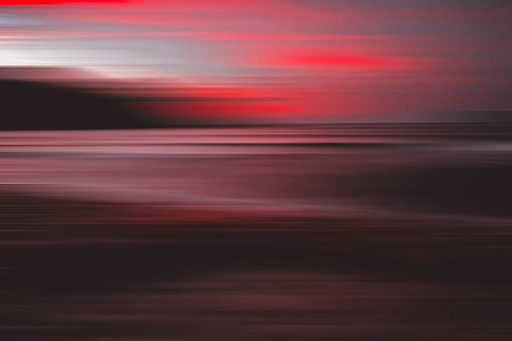 pantai, alam, matahari terbit, hd, 4k, 5k, minimalis, minimalis, Wallpaper HD