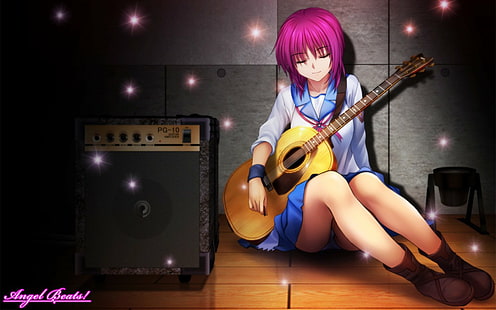 Anime, Angel Beats!, Masami Iwasawa, HD wallpaper HD wallpaper