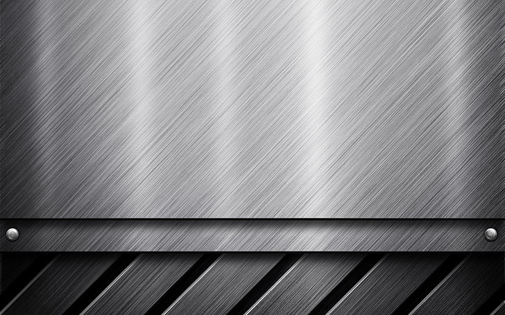 Metal gris acero inoxidable resplandor abstracto, Fondo de pantalla HD |  Wallpaperbetter