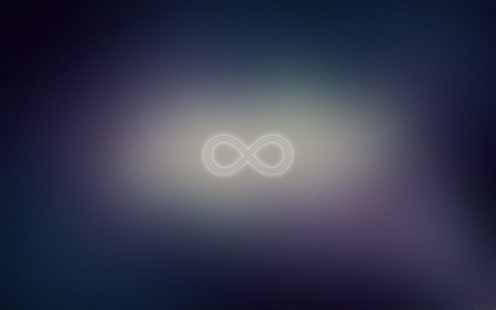 symbole de l'infini, infini, symboles, minimalisme, Fond d'écran HD HD wallpaper