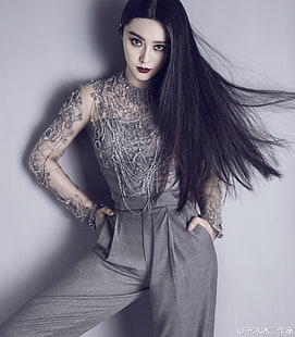 Fan Bingbing, actriz china, sesión de fotos, Fondo de pantalla HD HD wallpaper