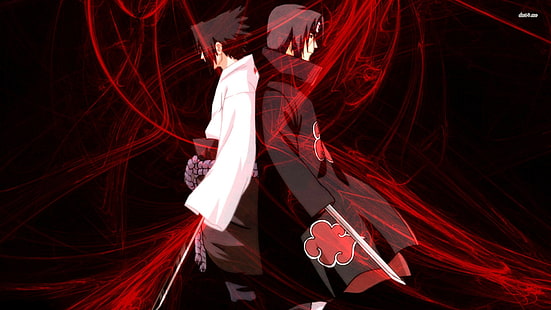 Itachi, Uchiha gegen Sasuke, Uchiha Itachi, Uchiha, Sasuke, Naruto, Anime, 1920x1080, HD-Hintergrundbild HD wallpaper