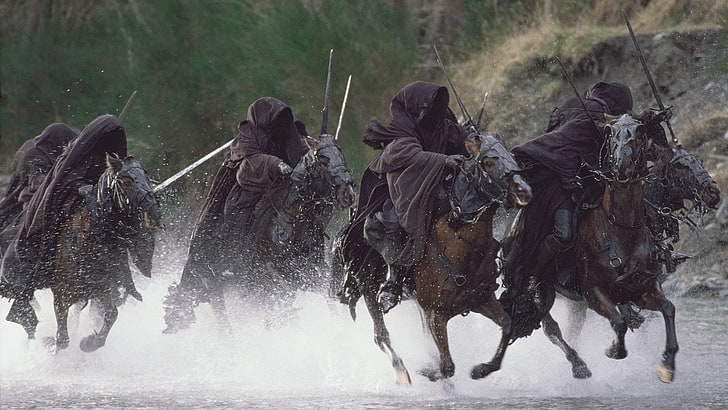 ภาพยนตร์, Nazgûl, The Lord Of The Rings, The Lord Of The Rings: The Fellowship Of The Ring, วอลล์เปเปอร์ HD