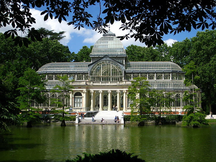 Vom Menschen geschaffen, Palacio de Cristal, Gebäude, HD-Hintergrundbild