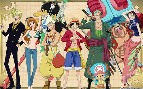 Anime, ein Stück, Strohhut Pirat, Strohhut, HD-Hintergrundbild HD wallpaper
