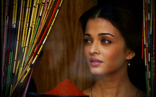 Aishwarya Rai Hermosa Desi Mira sesión de fotos, Fondo de pantalla HD HD wallpaper