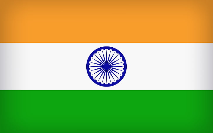 India 국기 4K 5K, National, India, 국기, HD 배경 화면