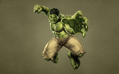 Merveille l'incroyable Hulk, vert, monstre, poing, Hulk, merveille, bande dessinée, les Vengeurs, fond sombre, Fond d'écran HD HD wallpaper