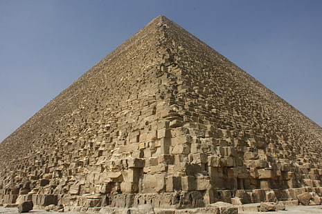 arkitektur, forntida, Egypten, Afrika, Pyramiderna i Giza, HD tapet HD wallpaper