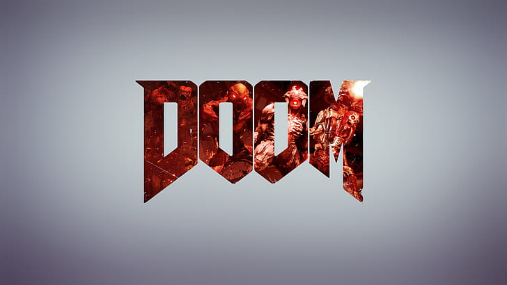 Doom, Doom (2016), Минималист, HD обои