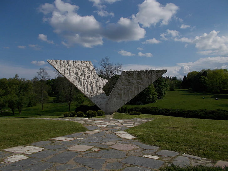 Monumento, naturaleza, Kragujevac, Serbia, Fondo de pantalla HD