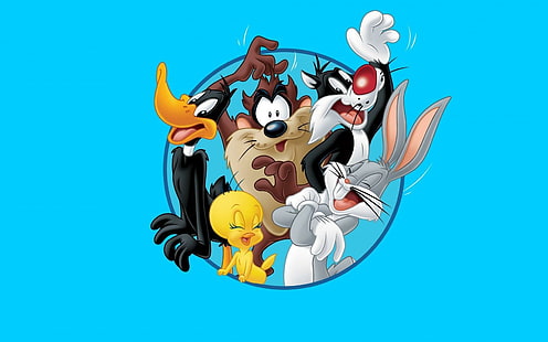 Looney Tunes, músicas, bugs, desenho animado, looney, coelho, HD papel de parede HD wallpaper