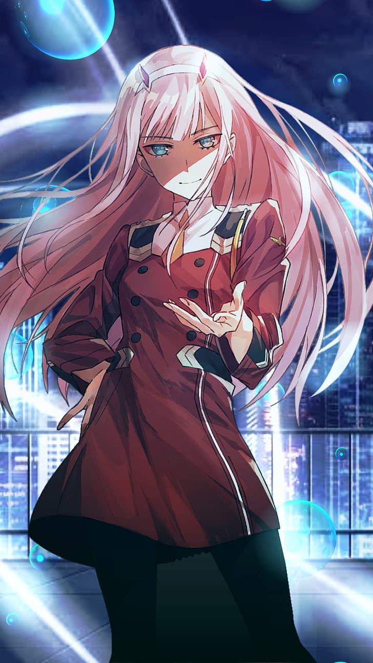 Anime, Anime Girls, Zero Two (Darling in the FranXX), HD-Hintergrundbild, Handy-Hintergrundbild