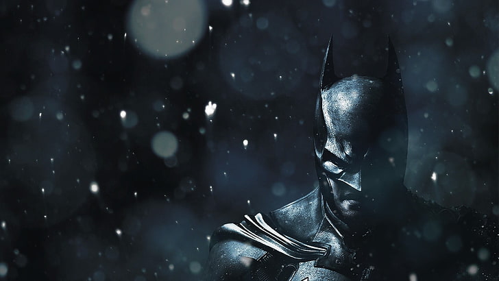 DC Comics Batman illustrazione, Batman, videogiochi, The Dark Knight, arte digitale, Sfondo HD