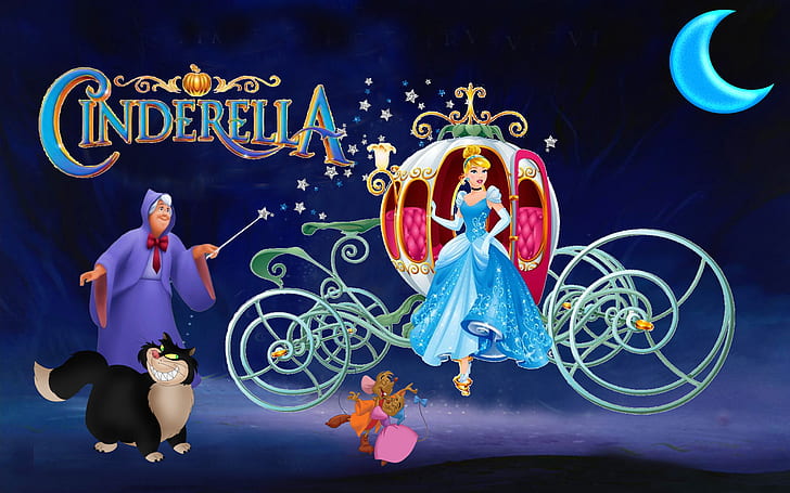 Prinzessin Cinderella Cartoon Fairy Patin Luzifer Mary Umarmungen Jaq Hd Hintergrundbild 1920 × 1200, HD-Hintergrundbild