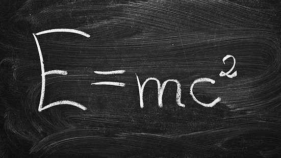 Albert, Einstein, fórmula, matemáticas, matemáticas, física, póster, ciencia, texto, tipografía, Fondo de pantalla HD HD wallpaper