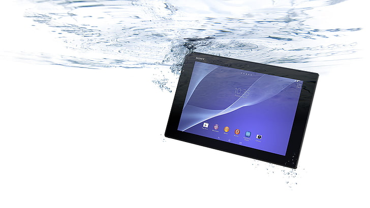 Water, Bubbles, Sony, Tablet, Xperia, HD wallpaper