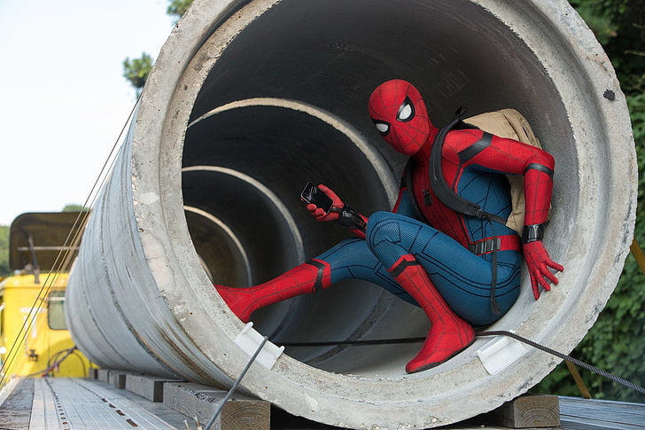 Обои Marvel Spider-Man Homecoming, Человек-паук, Человек-паук: Возвращение домой, HD обои