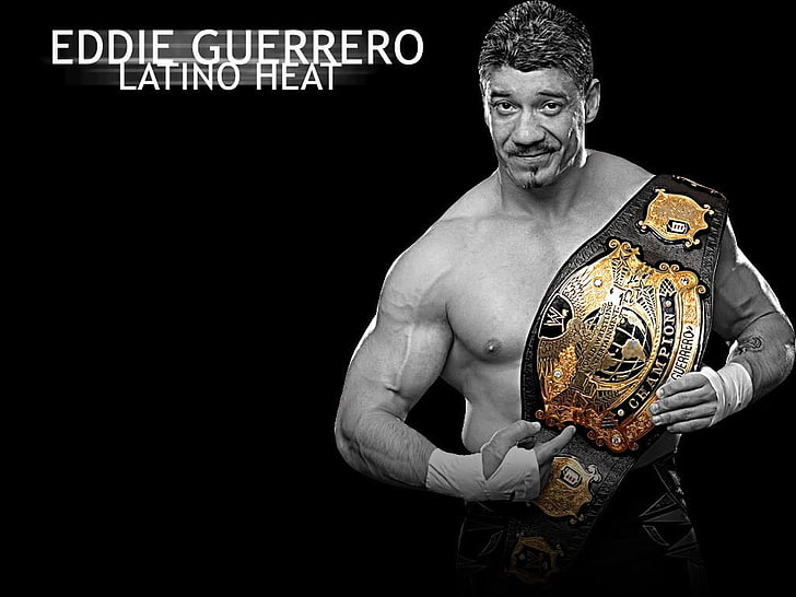 Eddie Guerrero, heavyweight championship, super star, world champion, HD wallpaper