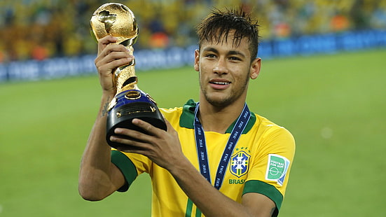 Fútbol, ​​Neymar, brasileño, Fondo de pantalla HD HD wallpaper