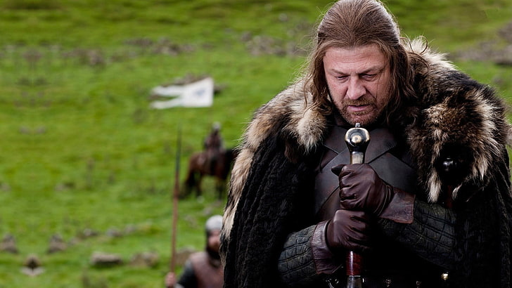 Ned Stark, Ned Stark, Spiel der Throne, Haus Stark, Sean Bean, HD-Hintergrundbild