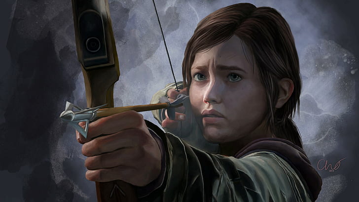 The Last Of Us, ellie depan yang terakhir dari kita, Ellie, gadis itu, The Last Of Us, sebagian dari kita, Wallpaper HD
