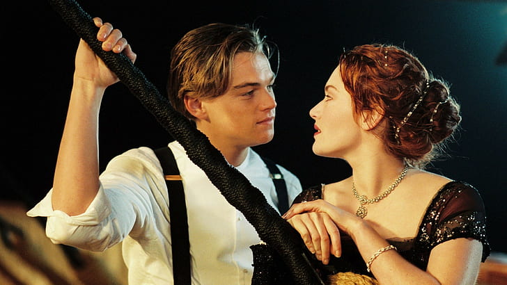 Titanic Leonardo DiCaprio Kate Winslet HD, filmy, kate, leonardo, dicaprio, titanic, winslet, Tapety HD