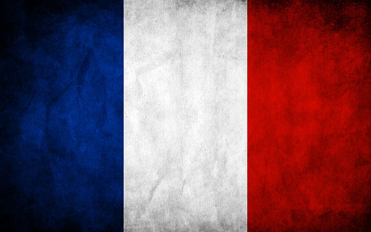 فرنسا ، علم ، فرنسي، خلفية HD