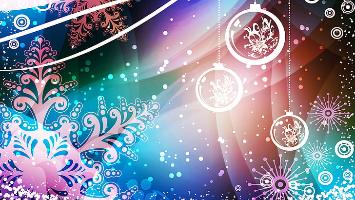 christmas, winter, snow, decoration, design, holiday, snowflake, card, season, art, stylization, ornament, pattern, star, xmas, graphic, celebration, december, year, snowflakes, frame, new, shape, element, wallpaper, drawing, seasonal, backgrounds, cold, merry, curve, floral, greeting, creative, texture, swirl, decorative, eve, paint, ice, HD wallpaper