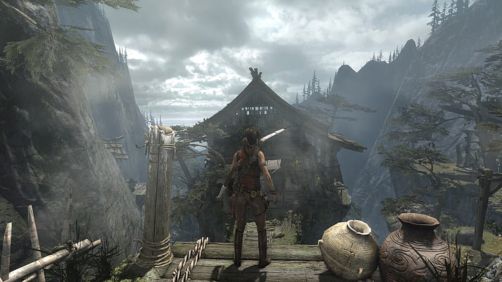 Lara Croft, Tomb Raider, 2013, วอลล์เปเปอร์ HD