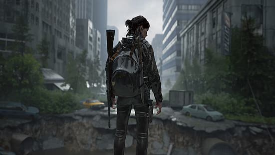 The Last of Us, The Last of Us 2, Naughty Dog, PlayStation, PlayStation 4, apocalyptique, Ellie, Fond d'écran HD HD wallpaper