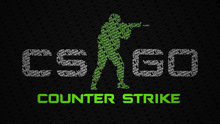 CS GO counter strike logo, wallpaper, gun, game, soldier, weapon, rifle, Counter-Strike: Global Offensive, hd, CS Go, Couter Strike, HD wallpaper