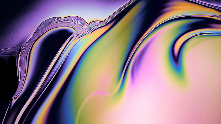 macOS Mojave, Gradient, Abstract, Purple, Stock, HD, 5K, HD wallpaper