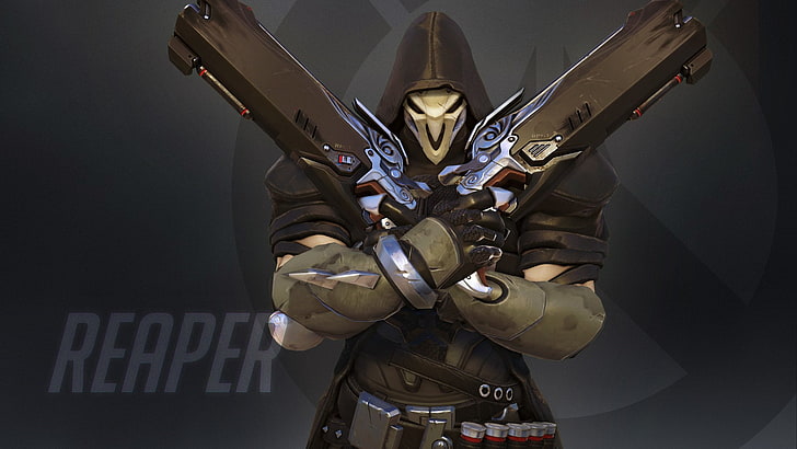 Reaper game wallpaper, Video Game, Overwatch, Reaper (Overwatch), HD wallpaper