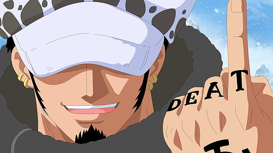 Anime, One Piece, Trafalgar Law, HD wallpaper HD wallpaper