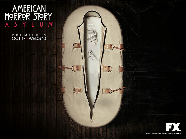 american horror story asylum, HD wallpaper