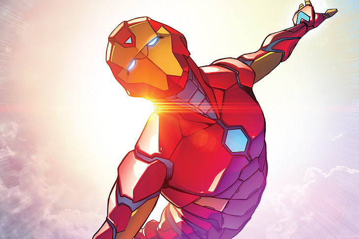 Железный Человек, Ironheart (Marvel Comics), Рири Уильямс, HD обои