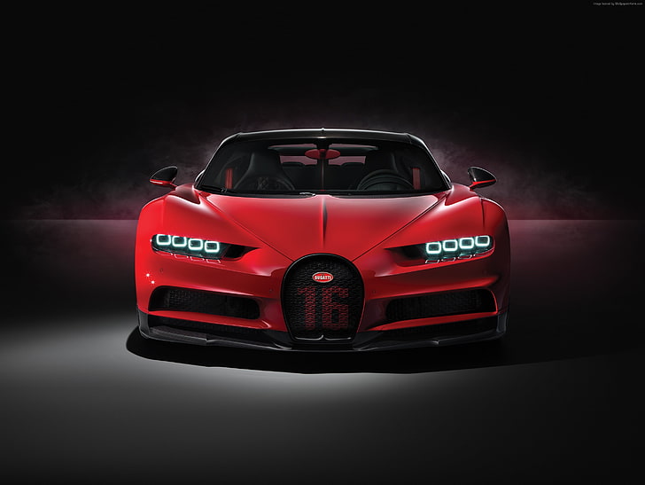 4k, Bugatti Chiron Sport, ไฮเปอร์คาร์, วอลล์เปเปอร์ HD