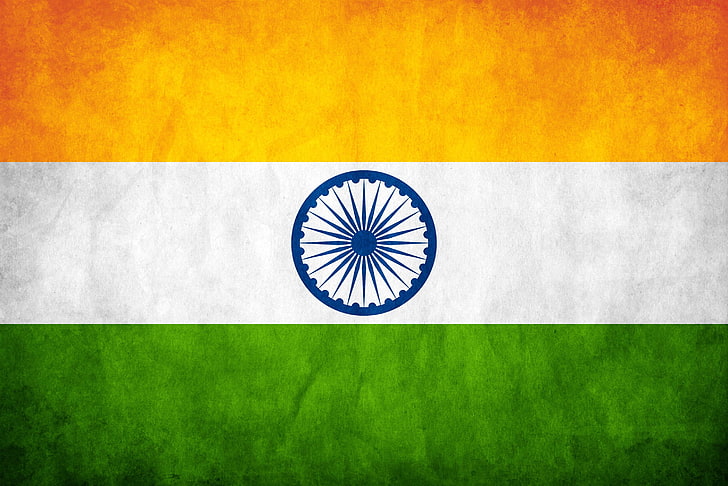 bandiera dell'India, bandiera, India, Sfondo HD