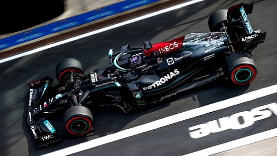 Lewis Hamilton, Mercedes AMG W12 E, Formuła 1, Tapety HD HD wallpaper