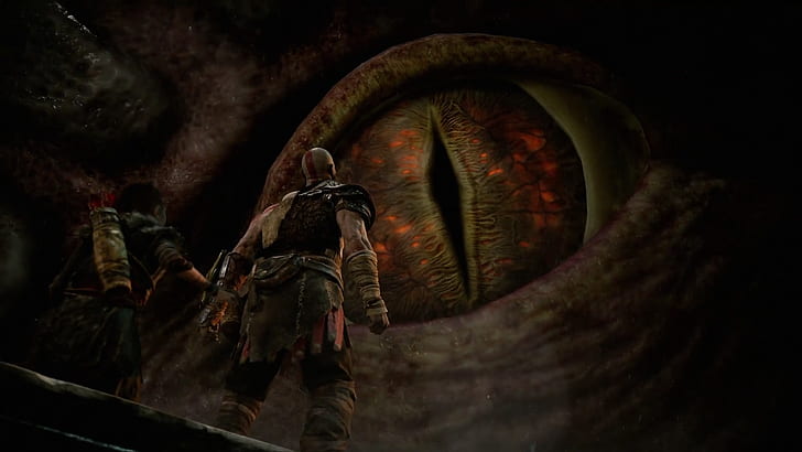 God of War, Kratos, video game, God of War (2018), Wallpaper HD