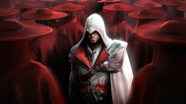 Assassin's Creed Unity цифровые обои, Assassin's Creed 2, Эцио Аудиторе да Фиренце, Assassin's Creed, Assassin's Creed: Братство, HD обои