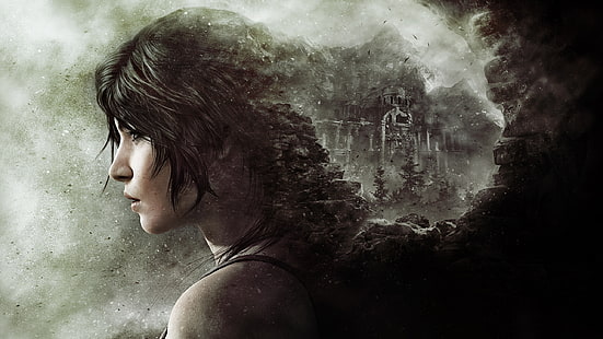 Rise of the Tomb Raider Лара Крофт, възход, гробница, рейдър, лара, крофт, HD тапет HD wallpaper
