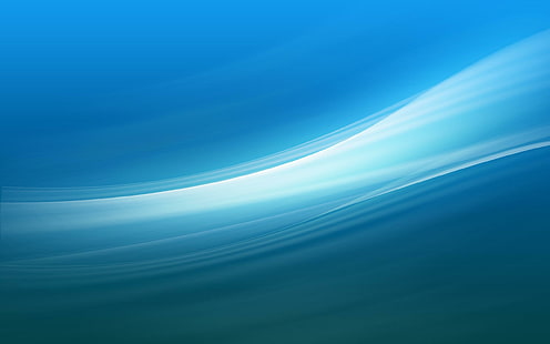 Azul claro, azul, claro, 3d y abstracto, Fondo de pantalla HD HD wallpaper